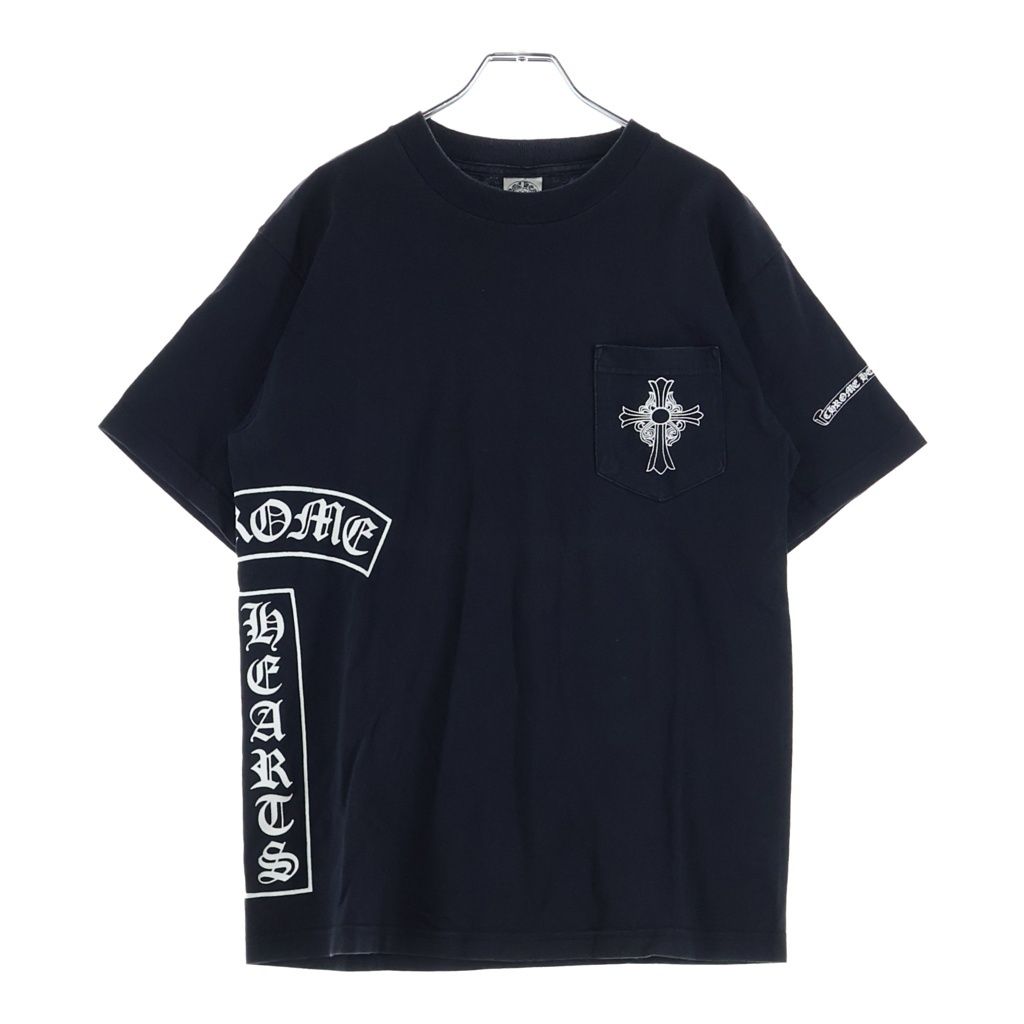 CHROME HEARTS (クロムハーツ) OLD T BAR オールドTバー半袖Tシャツカットソー ブラック 58,080円