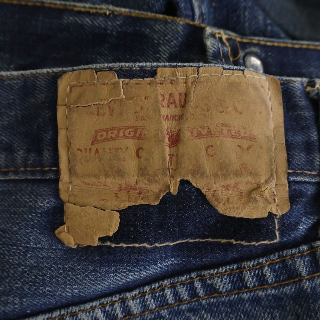 Levi's (リーバイス) 60-70S 501 BIG E 後期 並行ステッチ レインボー