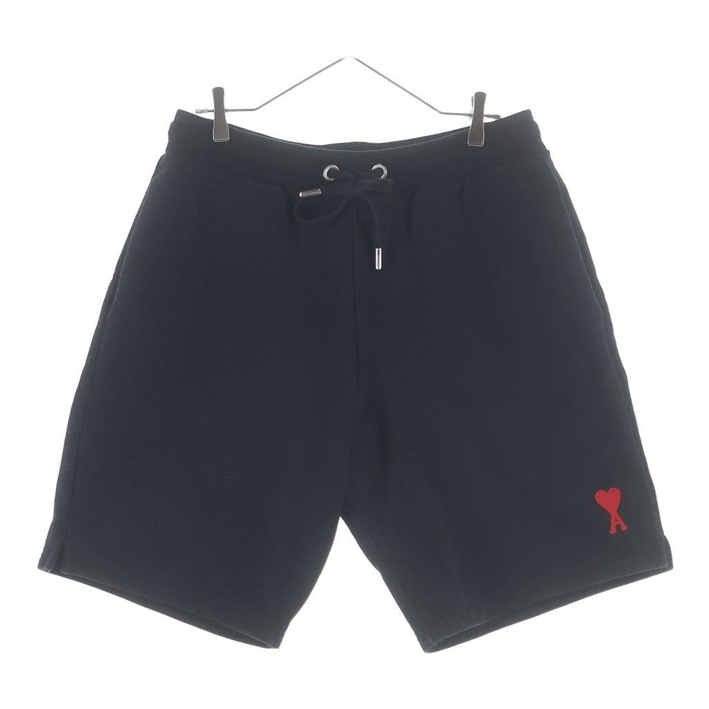 ami (アミ) ALEXANDRE MATTIUSSI SWEAT PANTS スウェット ショート パンツ ブラック