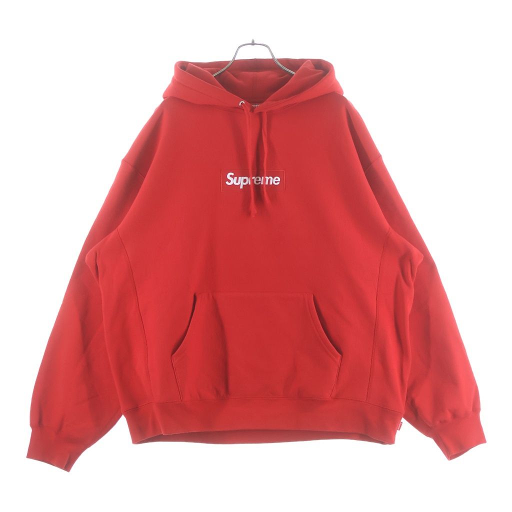 SUPREME (シュプリーム) 23AW Box Logo Hooded Sweatshirt ボックスロゴ フーデッド スウェット シャツ プルオーバー パーカー レッド
