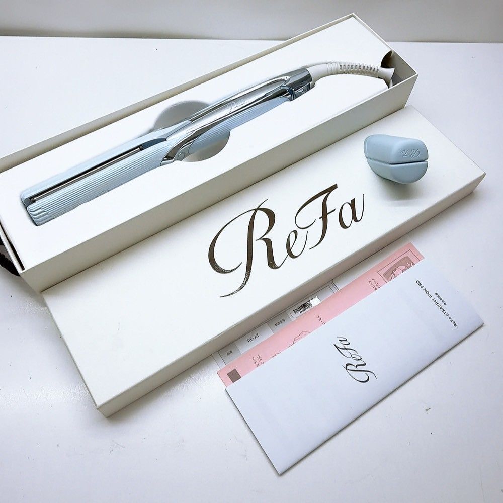 《ほぼ未使用＊付属品完備》 Refa リファ ビューテック ストレート プロ MTG アイロン ,2605N008