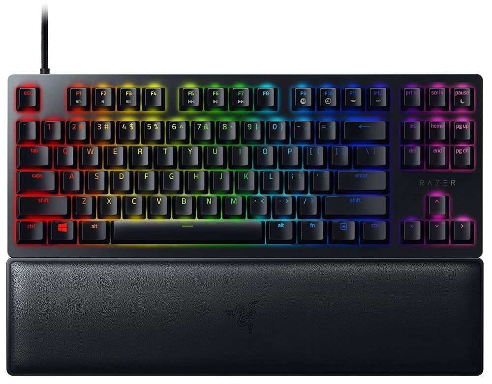 Razer V2 ゲーミングキーボード 英語 US配列 オプティカルスイッチ クリッキー触感 静音 PBT RZ03-03940300-R3M1