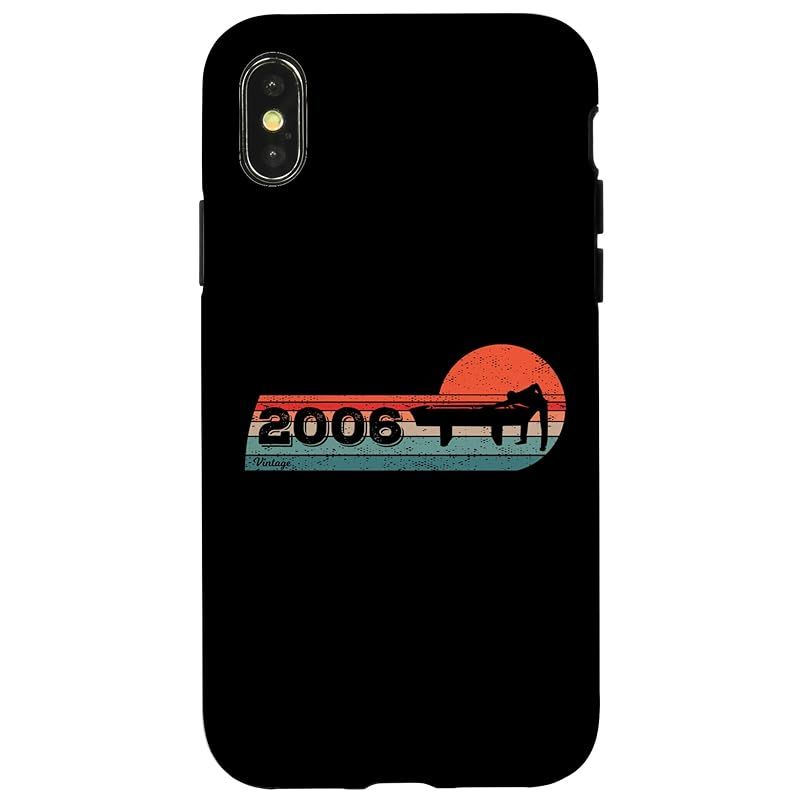 【新品】 ビリヤード スヌーカーゲーマー ビンテージ 2006 誕生日 プール-ビリヤード スマホケース iPhone X/XS 用