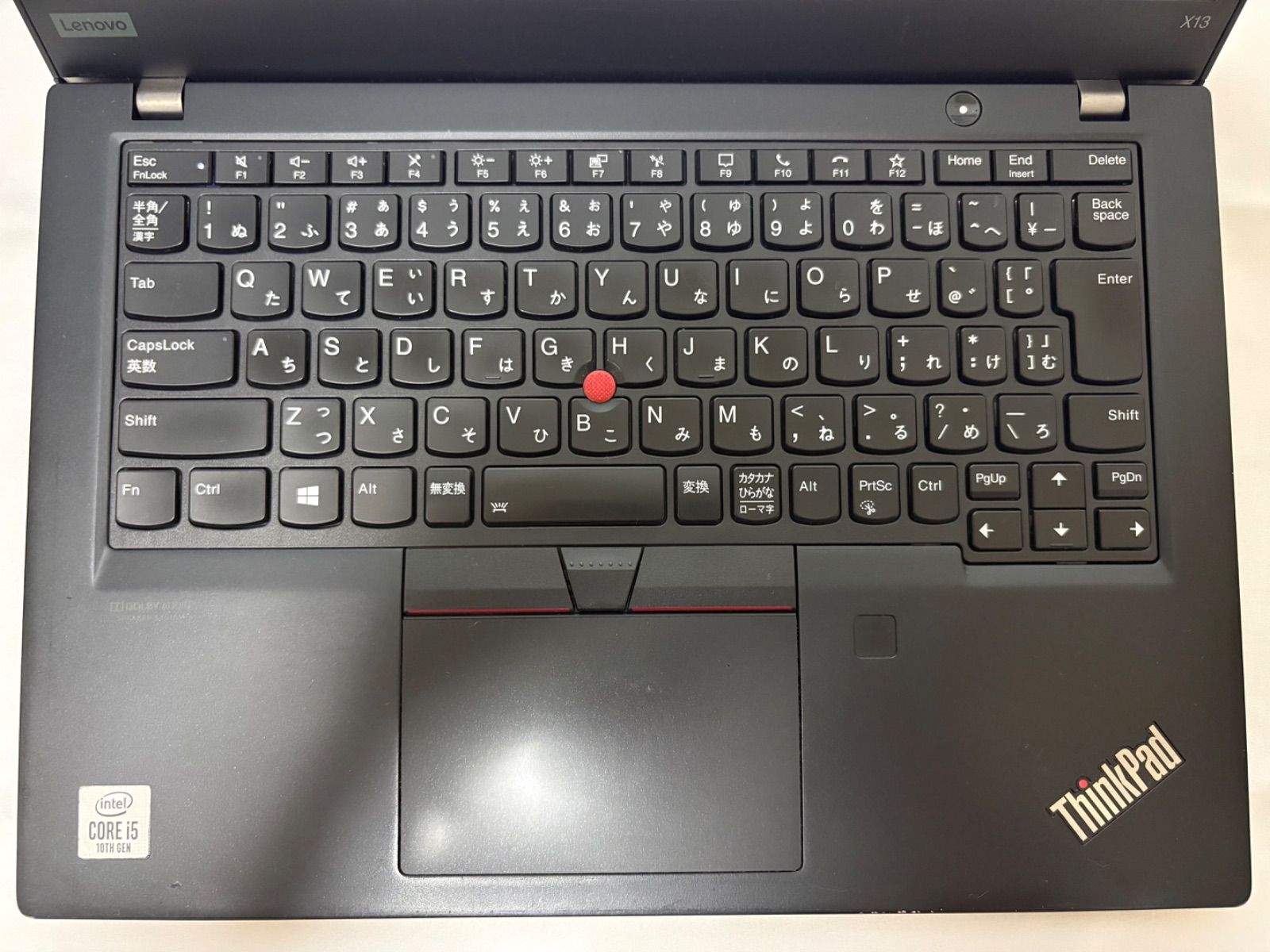 【ジャンク品】ThinkPad X13 10世代 i5 メモリ8GB Lenovo