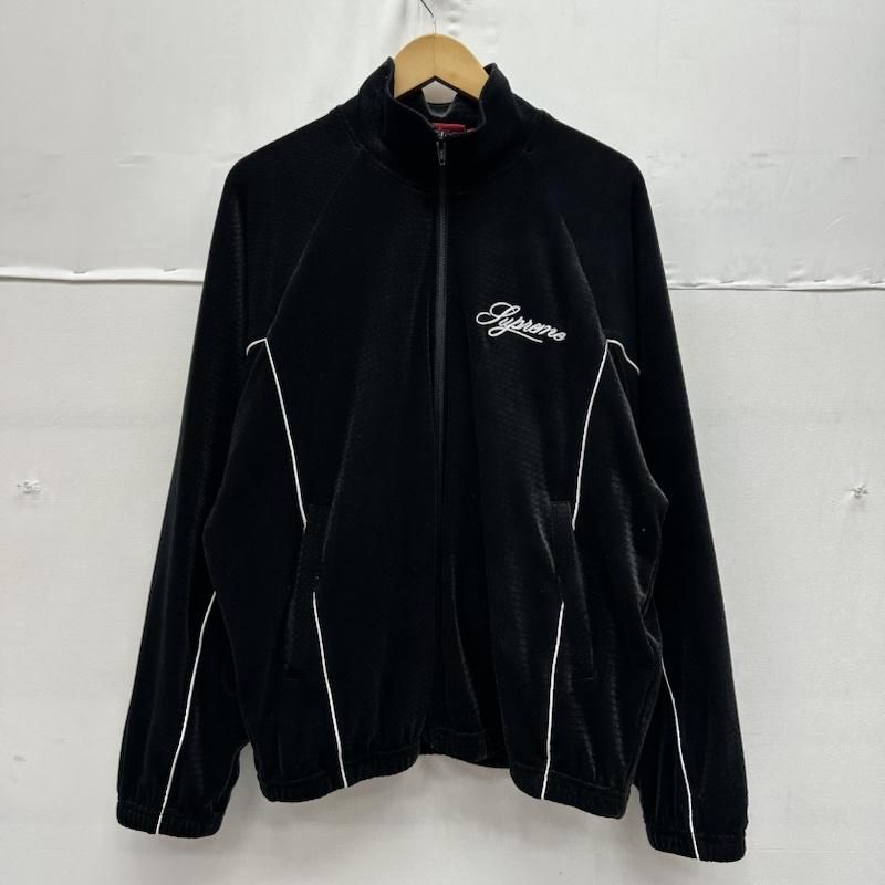 シュプリーム 26SS Velour Mesh Track Jacket ベロア メッシュ