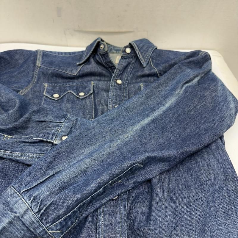 リーバイス 90s 555 バレンシア USA製 復刻 ショートホーン デニム ウエスタン シャツ メンズ S ISItems【USED】【古着】【中古】50158859 リーバイス 90s 555 バレンシア USA製 復刻 ショートホーン デニム ウエスタン シャツ メンズ S ISItems【USED】【古着】【中古】50158859