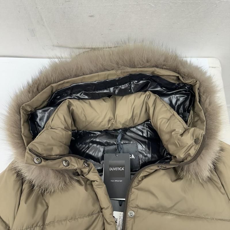 デュベティカ DENEBDUE デネブドゥエ ファー ダウン コート 192-D8110043N02-11620-FN レディース 40 ISItems【USED】【古着】【中古】50158863