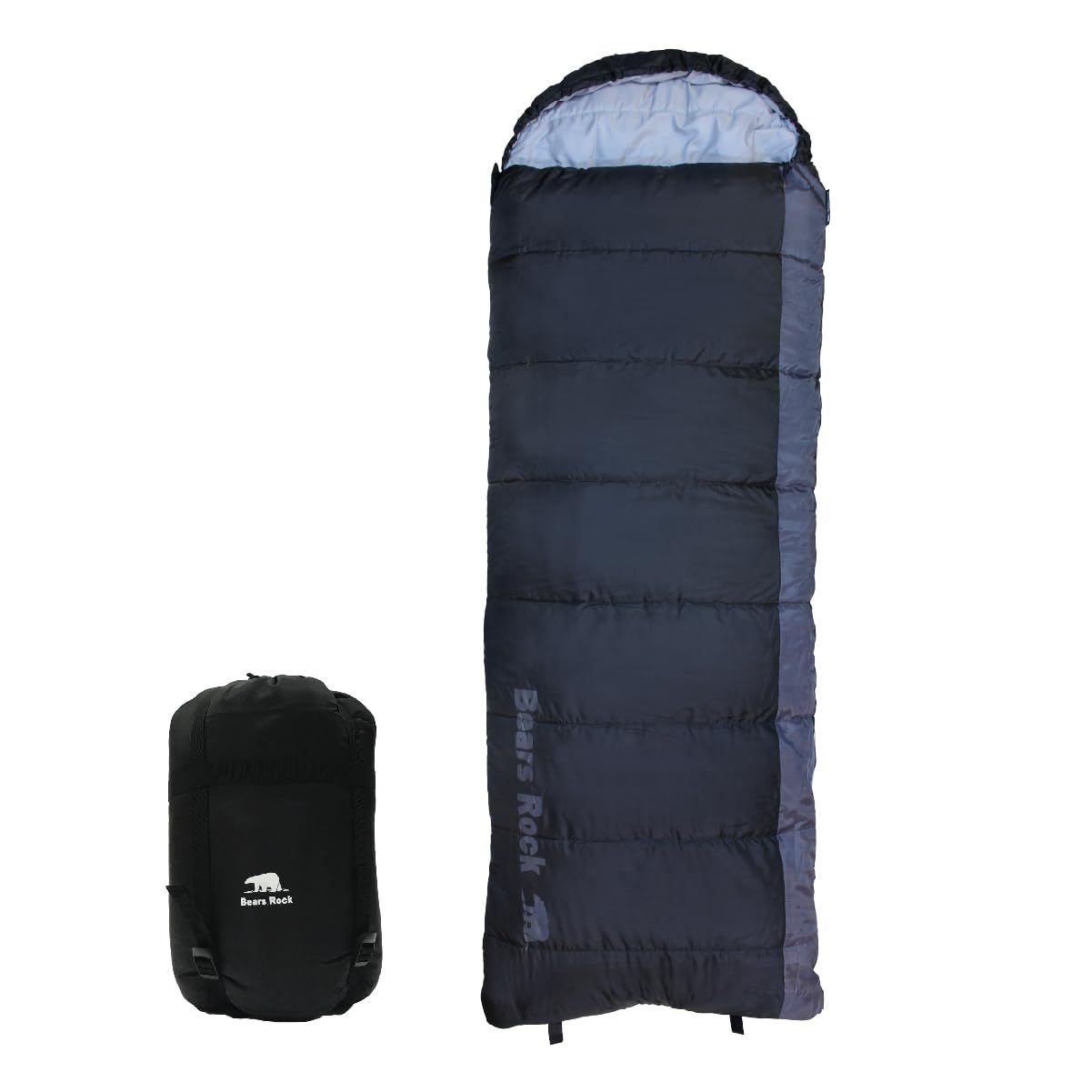 Bears Rock ベアーズロック -6度 寝袋 シュラフ 封筒型 3.5シーズン対応 MX-604t Bears Rock ベアーズロック -6度 寝袋 シュラフ 封筒型 3.5シーズン対応 MX-604t