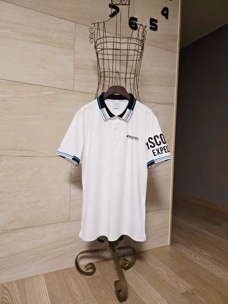 100/未使用 DISCOVERY メンズ 半袖 ポロTシャツ