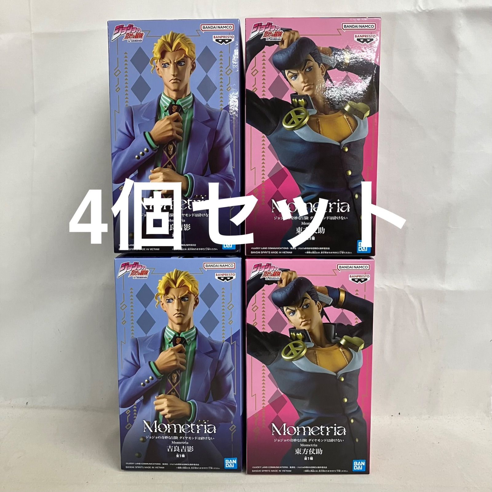 ジョジョの奇妙な冒険 Mometria 東方仗助 吉良吉影 12点セット Mometria ジョジョの奇妙な冒険 東方仗助 吉良吉影 フィギュアセット