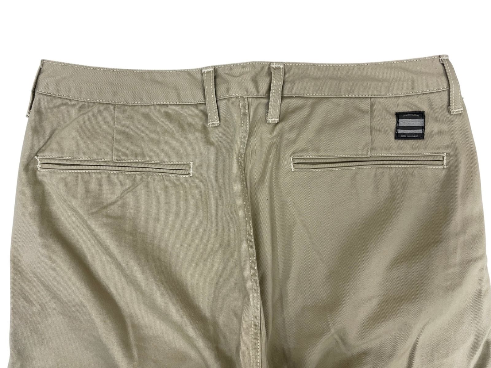 桃太郎ジーンズ (モモタロウジーンズ) MOMOTARO JEANS ハイカウントウエストポイントトラウザー チノワークパンツ 4160SP 34 ベージュ メンズ/028 桃太郎ジーンズ (モモタロウジーンズ) MOMOTARO JEANS ハイカウントウエストポイントトラウザー チノワークパンツ 4160SP 34 ベージュ メンズ/028