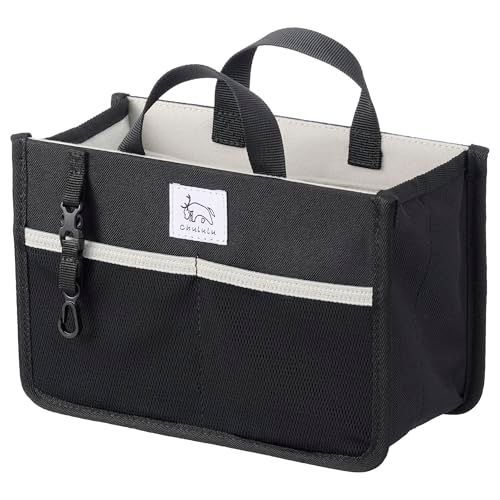 ハクバ HAKUBA インナーバッグ Chululu(チュルル) バッグインバッグ ヨコ型 Sサイズ ブラック 中仕切りを自由にカスタマイズ 自立 不使用時は折り畳み可能 AMZSCH-BBYSBK 4977187374889as 39d4c304