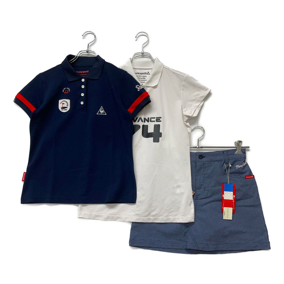 中古 レディース ルコックスポルティフ le coq sportif コーディネートセット M 初ラウンド コースデビュー 春夏
