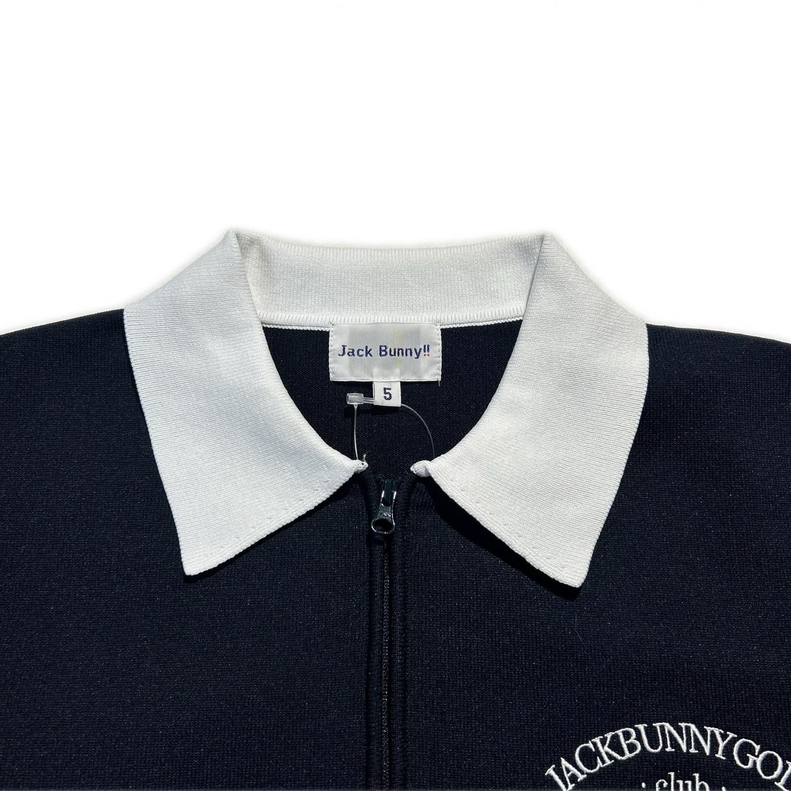 中古 メンズ ジャックバニー Jack Bunny!! 半袖ポロシャツ 5(L) 紺