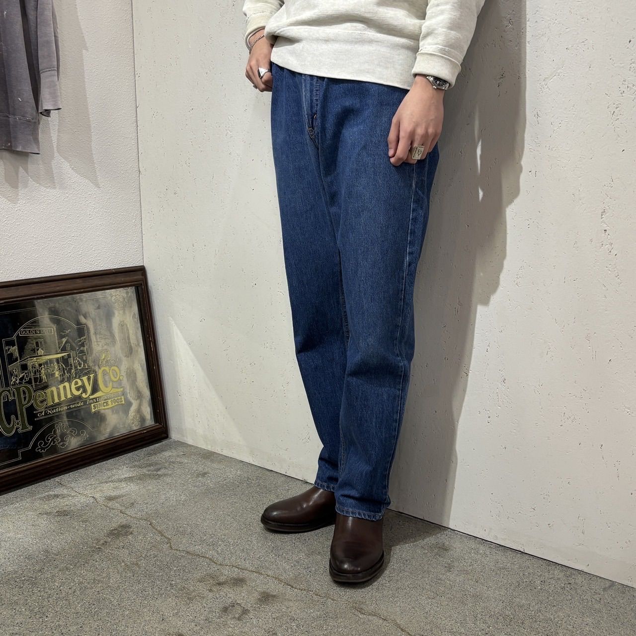 【Levi's】94s 505 Blue Jeans Made in USA W35.5 L30 
