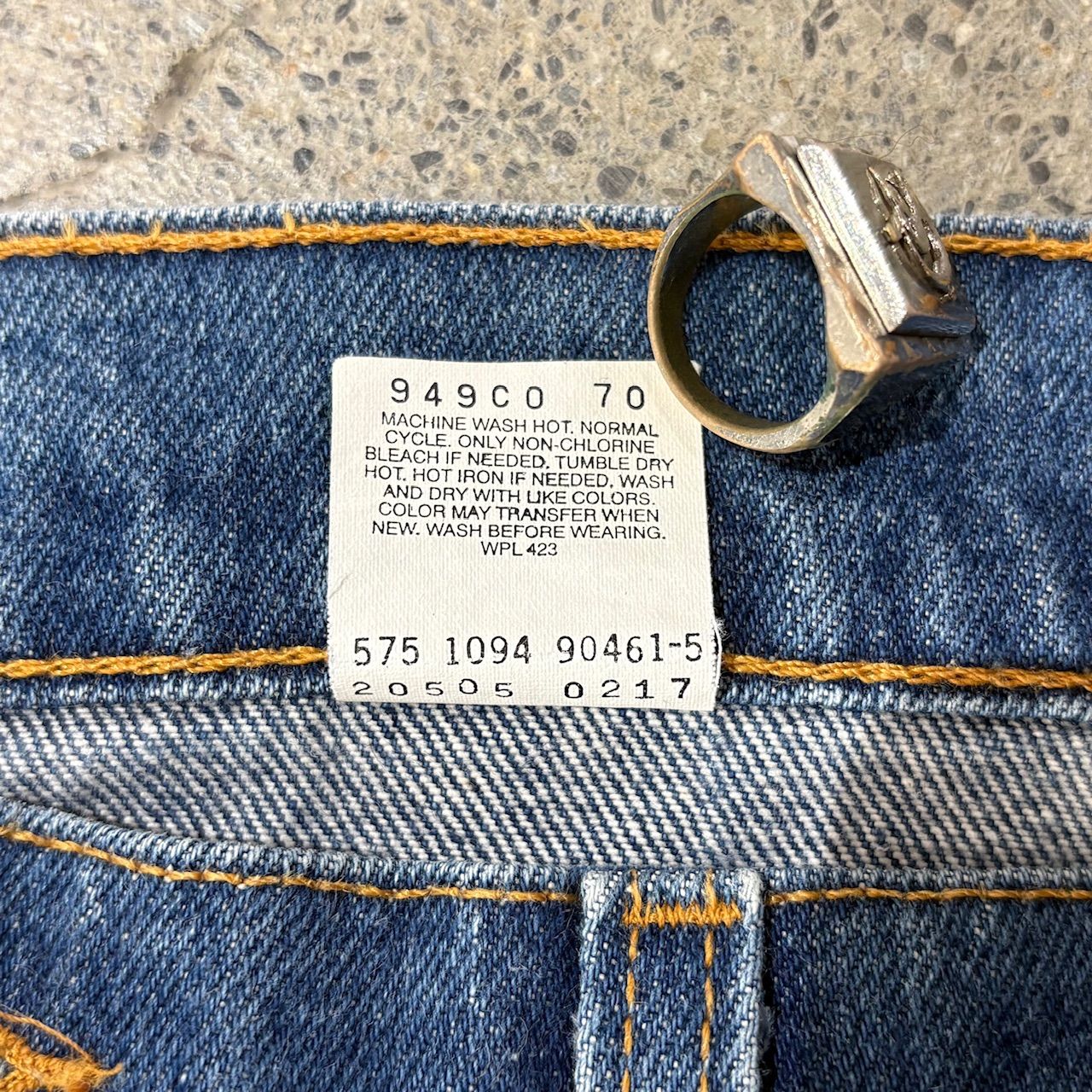 【Levi's】94s 505 Blue Jeans Made in USA W35.5 L30 