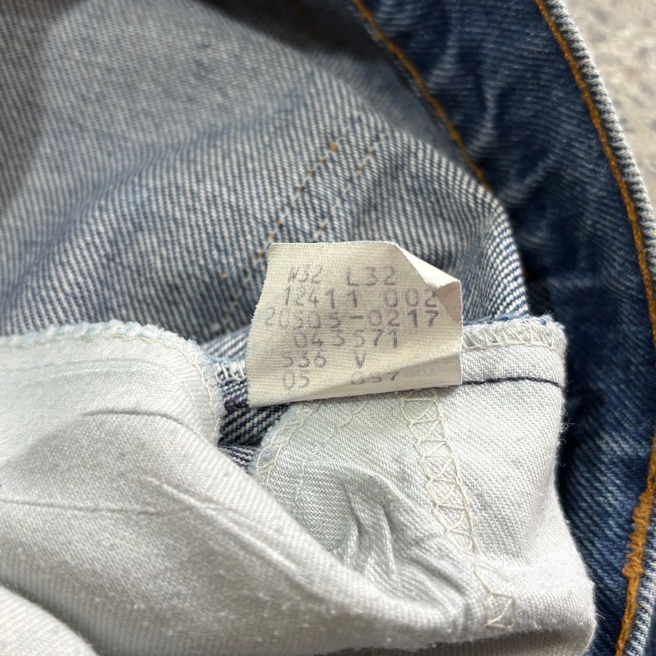 【Levi's】87s 505 Blue Jeans Made in USA W31 L30.5 【Levi's】87s 505 Blue Jeans Made in USA W31 L30.5