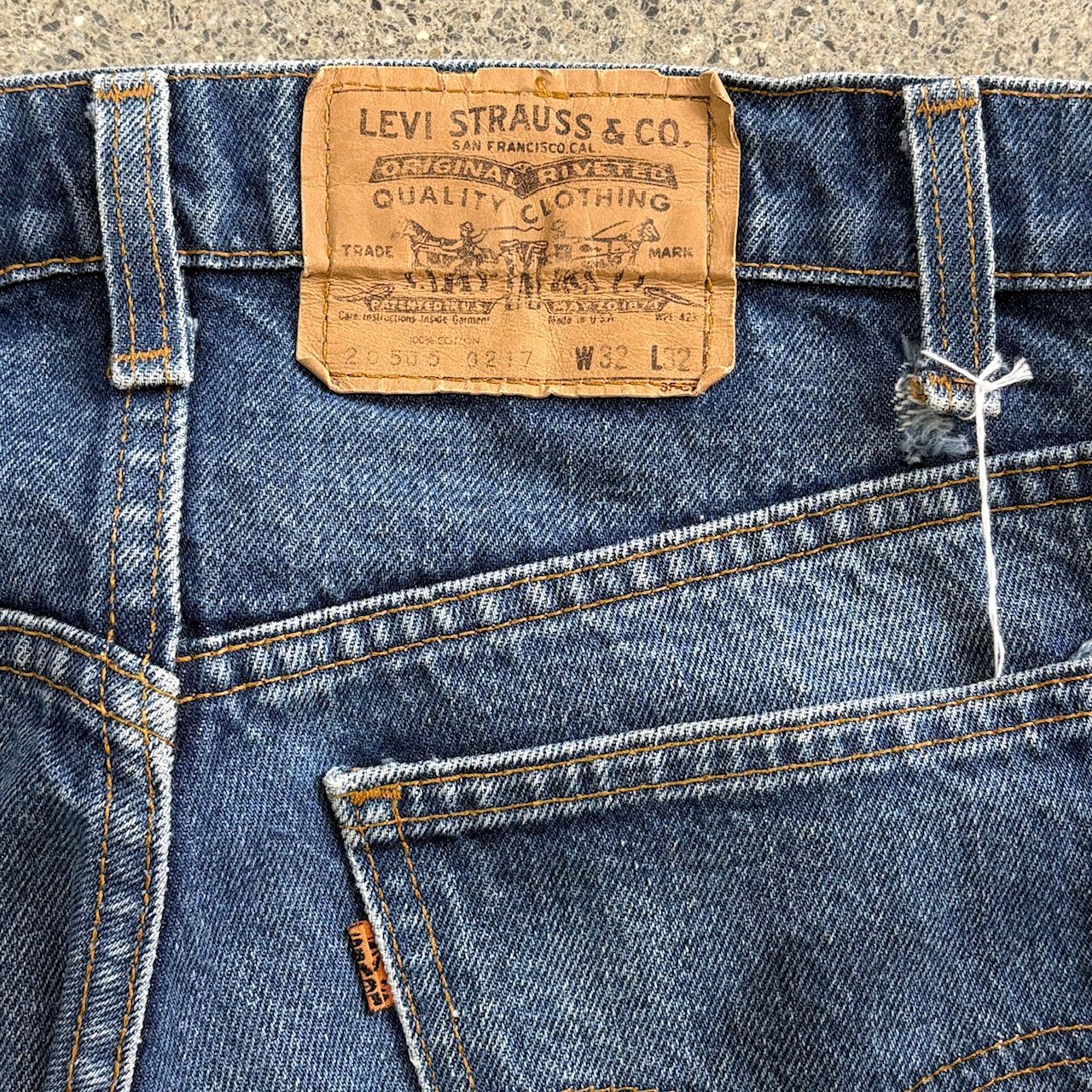 【Levi's】87s 505 Blue Jeans Made in USA W31 L30.5 【Levi's】87s 505 Blue Jeans Made in USA W31 L30.5