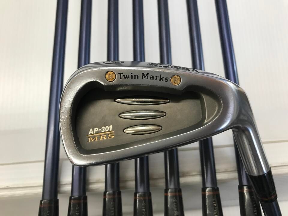 ホンマゴルフ　ツインマークスAP-301 MRS　アクセラレイトフォース　Rフレックス　アイアンセット　中古【最短即日発送】