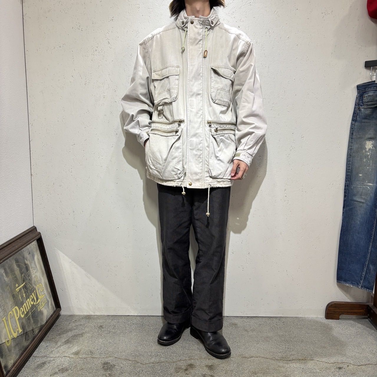 EDDIE BAUER】80s〜 Safari Jacket 