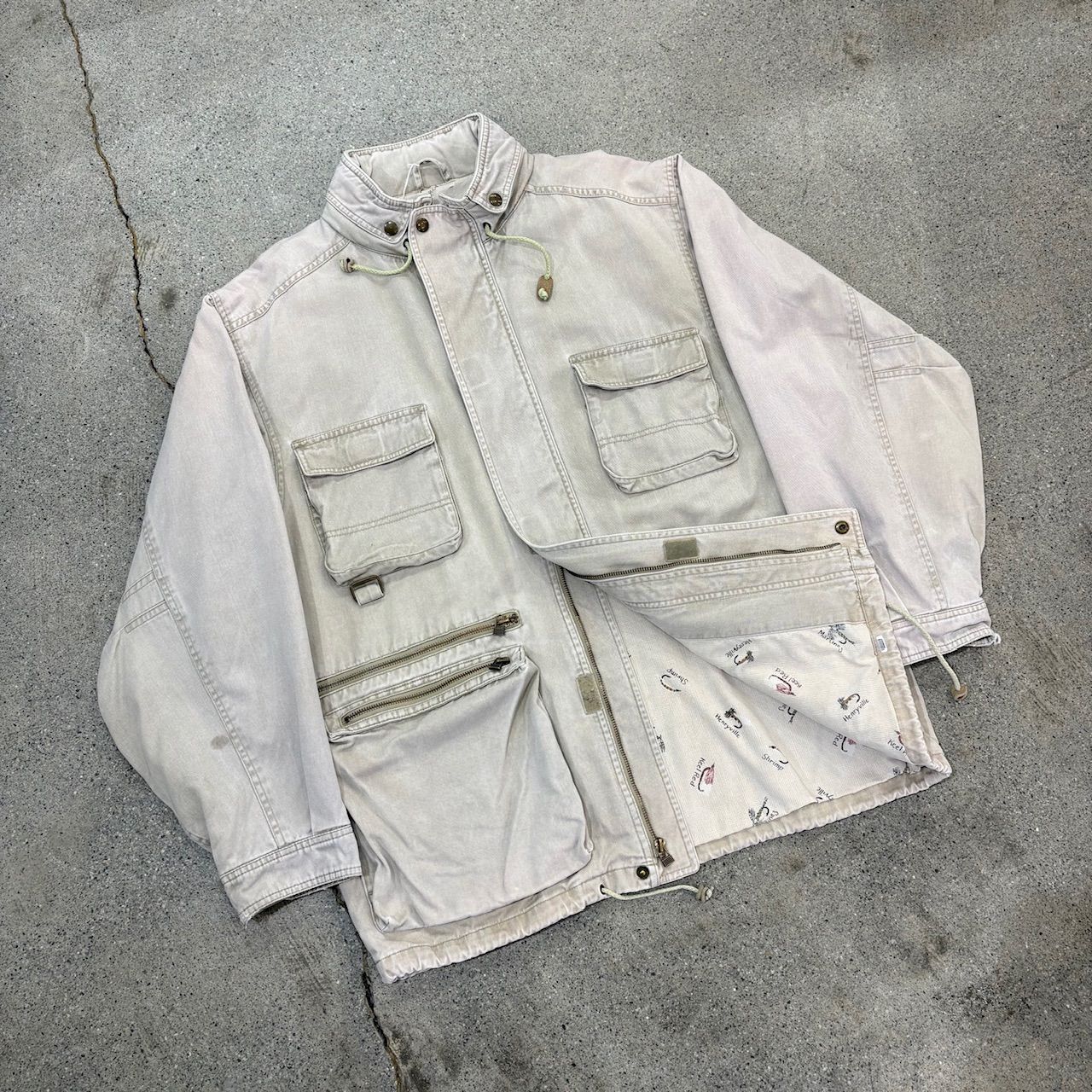 EDDIE BAUER】80s〜 Safari Jacket EDDIE BAUER】80s〜 Safari Jacket