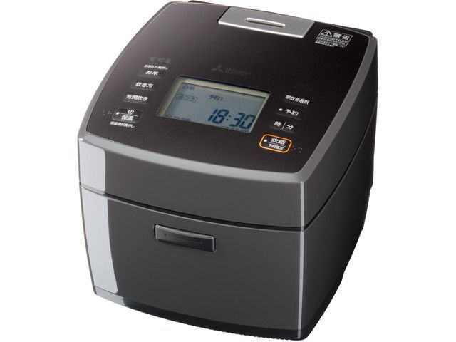 【展示未使用品】三菱電機 IH ジャー炊飯器 5.5合 NJ-VV10F-B 藍墨