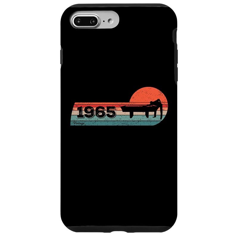 【新品】 ビリヤード スヌーカーゲーマー ビンテージ 1965 誕生日 プール-ビリヤード スマホケース iPhone 7 Plus/8 Plus 用