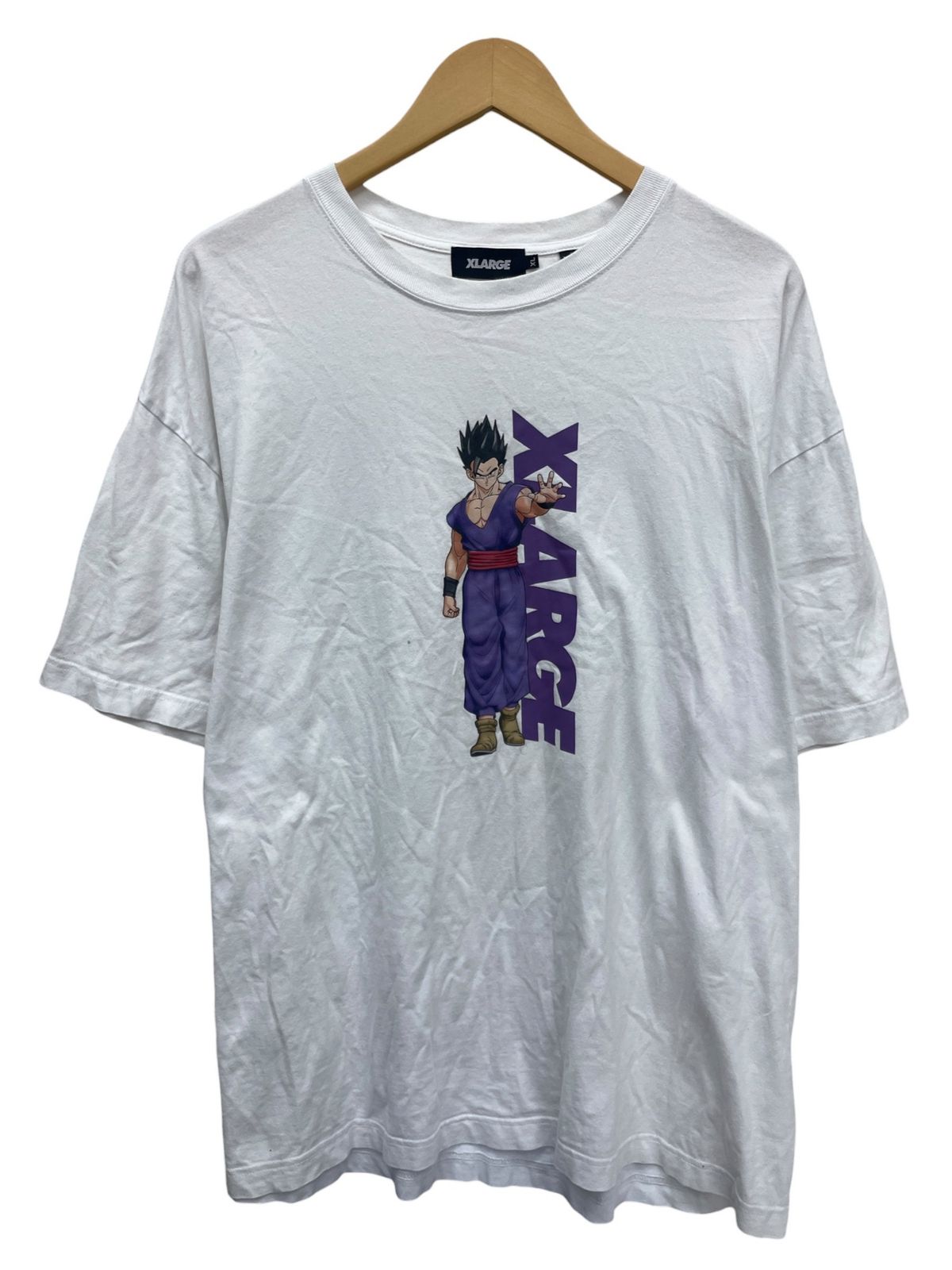 X-LARGE (エクストララージ) DRAGON BALL HOHAN SS TEE ドラゴンボール 孫悟飯 コラボ Tシャツ 101222011065 XL ホワイト メンズ/028