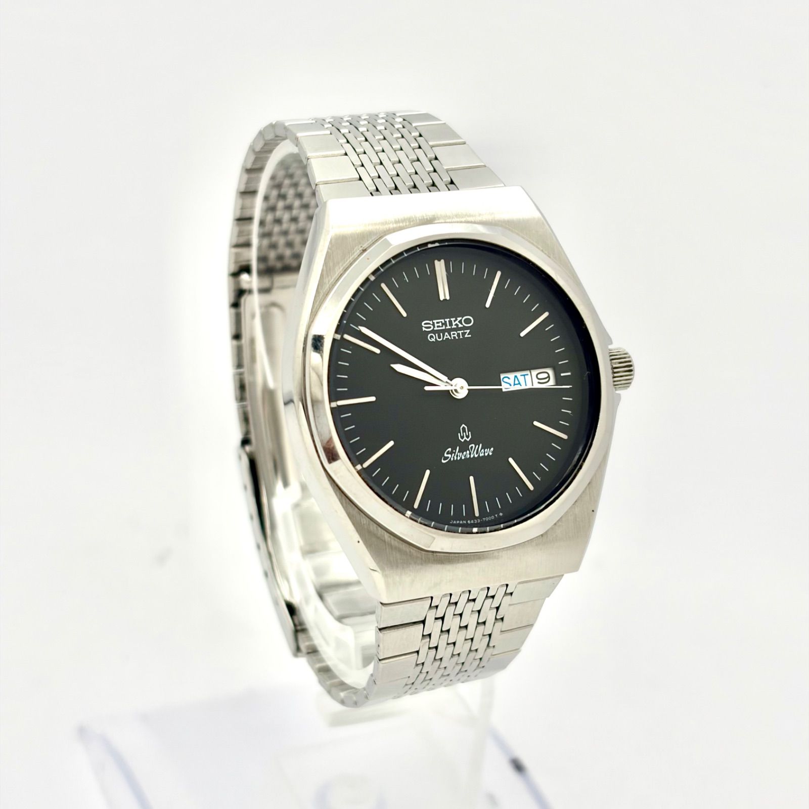新品電池】SEIKO セイコー Silver Wave シルバーウェーブ メンズ 