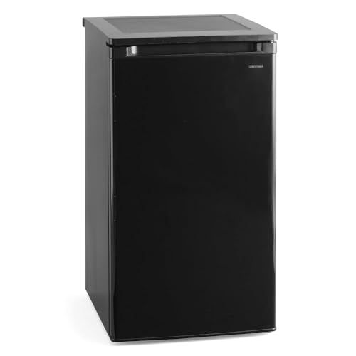 アイリスオーヤマ 冷凍庫 60L ブラック IUSD-6B-B 前開き式 直冷式 幅50cm 新生活/