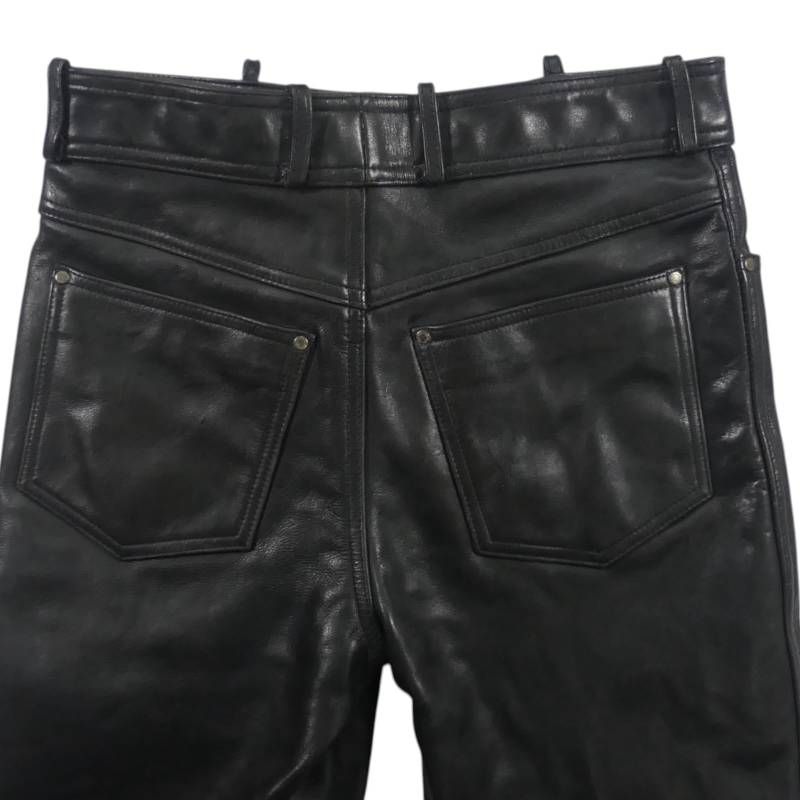 HARLEY DAVIDSON ハーレーダビッドソンレザーパンツ W29 黒 ブラック