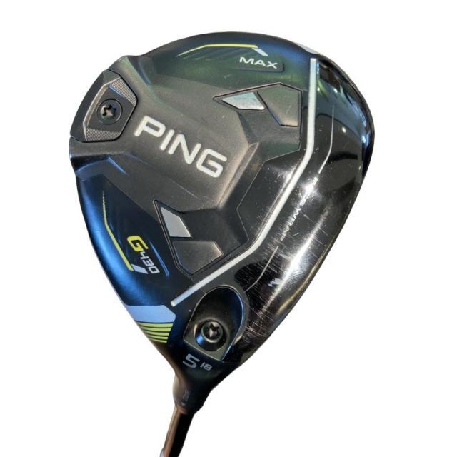 [중고] 핀 G430 MAX 5W 페어웨이 우드 FW 알타 J CB 블랙 (FW) (플렉스 R) 남성용 오른손잡이 오른손 A 랭크 골프 클럽