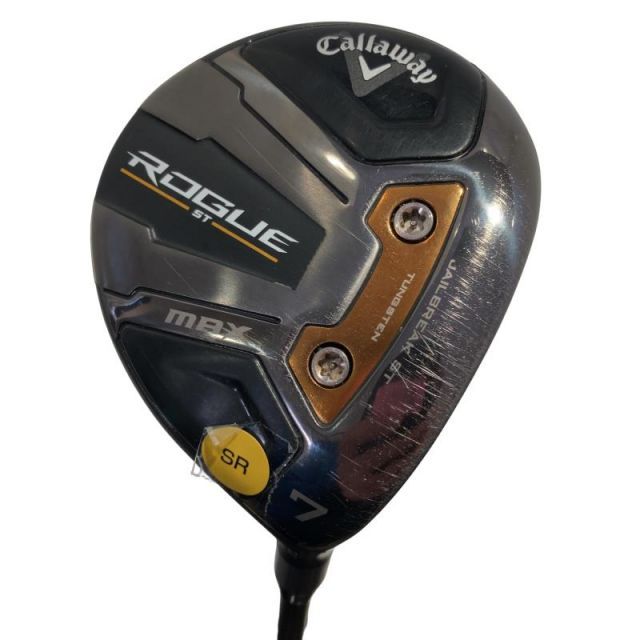 【中古】 キャロウェイ ROGUE ST MAX 7W フェアウェイウッド FW VENTUS 5 for CW(ROGUE ST FW) (フレックスSR) メンズ 男性用 右利き 右用 Cランク ゴルフクラブ