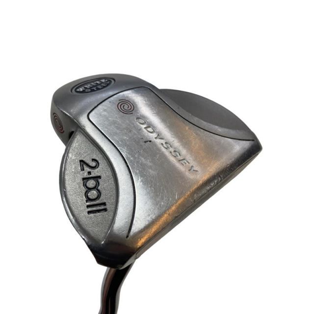 【中古】 オデッセイ WHITE STEEL 2・ball 34インチ パター PT スチール (フレックスその他) メンズ 男性用 右利き 右用 Cランク ゴルフクラブ