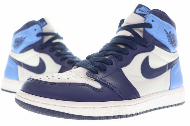 ナイキ NIKE AIR JORDAN 1 RETRO HIGH OG OBSIDIAN BLUE 27cm 555088-140 AJ1 エア ジョーダン レトロ ハイ オブシディアン ブルー 【ブランド古着ベクトル】【中古】 ▲■260505