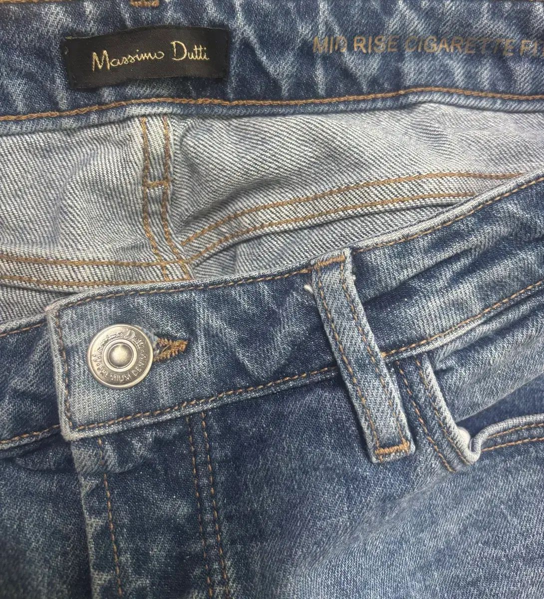 マッシモ ドゥッティ ミッドライズ デニムパンツ 32