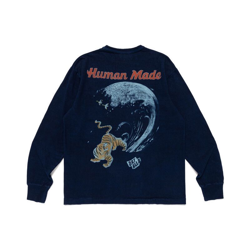 HUMAN MADE INDIGO DYE L/S SHIRT 長袖カットソー HM31CS068