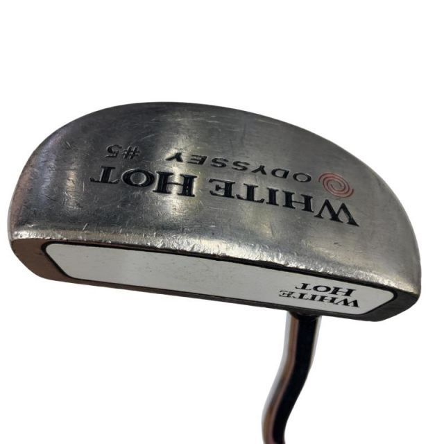 【中古】 オデッセイ WHITE HOT #5 33インチ レフティ パター PT スチール (フレックスその他) メンズ 男性用 左利き レフティ 左用 Dランク ゴルフクラブ