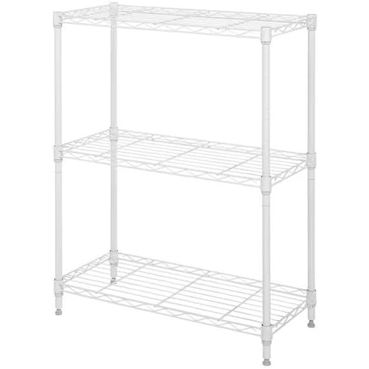 ニトリ(NITORI) スチールラック STANDARD 2段 ホワイト 幅64.5×奥行29.5×高さ80cm 8791244ma bd1655ce