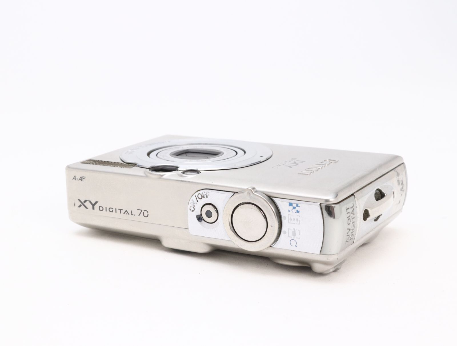 B+ (並品) Canon キヤノン IXY DIGITAL 70 シルバー 初期不良返品無料