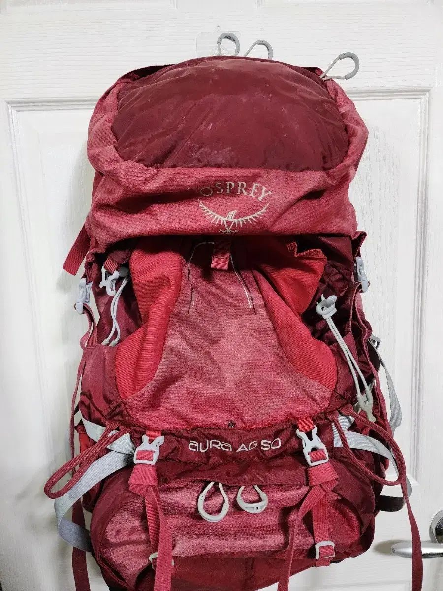 オスプレイ(OSPREY) アウラ AG 50 登山 リュックサック レッド