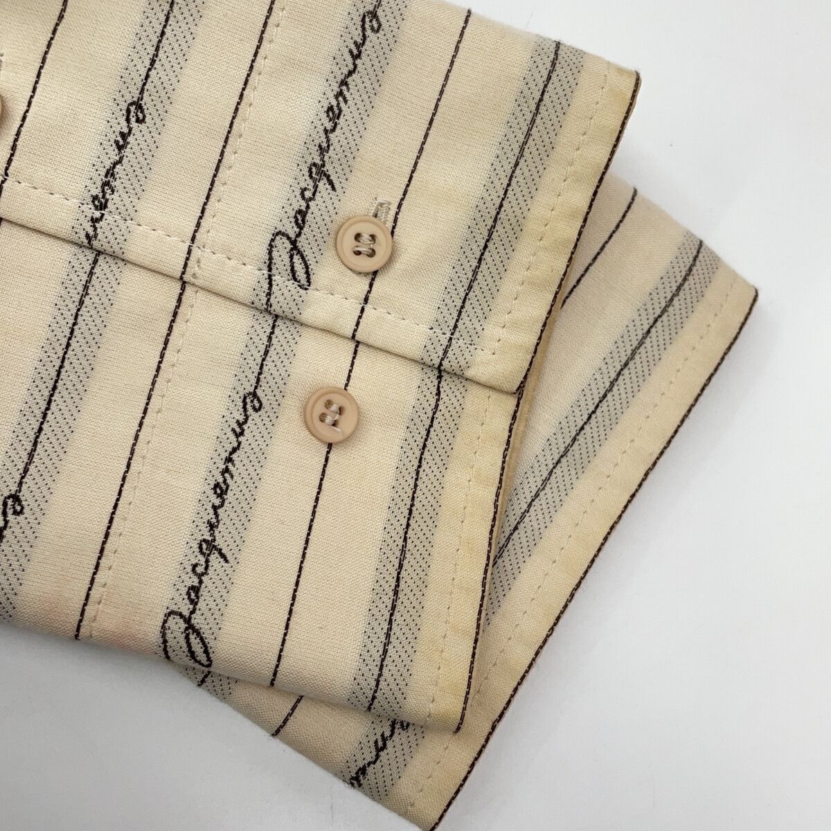 JACQUEMUS ジャックムス  La Chemise Plidao ｺｯﾄﾝ ﾛｺﾞ ﾎﾟﾌﾟﾘﾝ ｼｬﾂ 38 JACQUEMUS ジャックムス La Chemise Plidao コットン ロゴ ポプリン