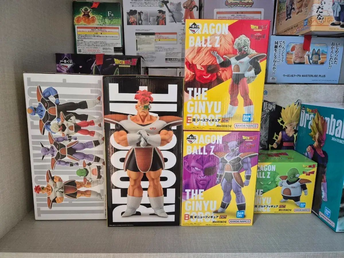 一番くじ ギニュー特戦隊 開封良品 4種まとめ