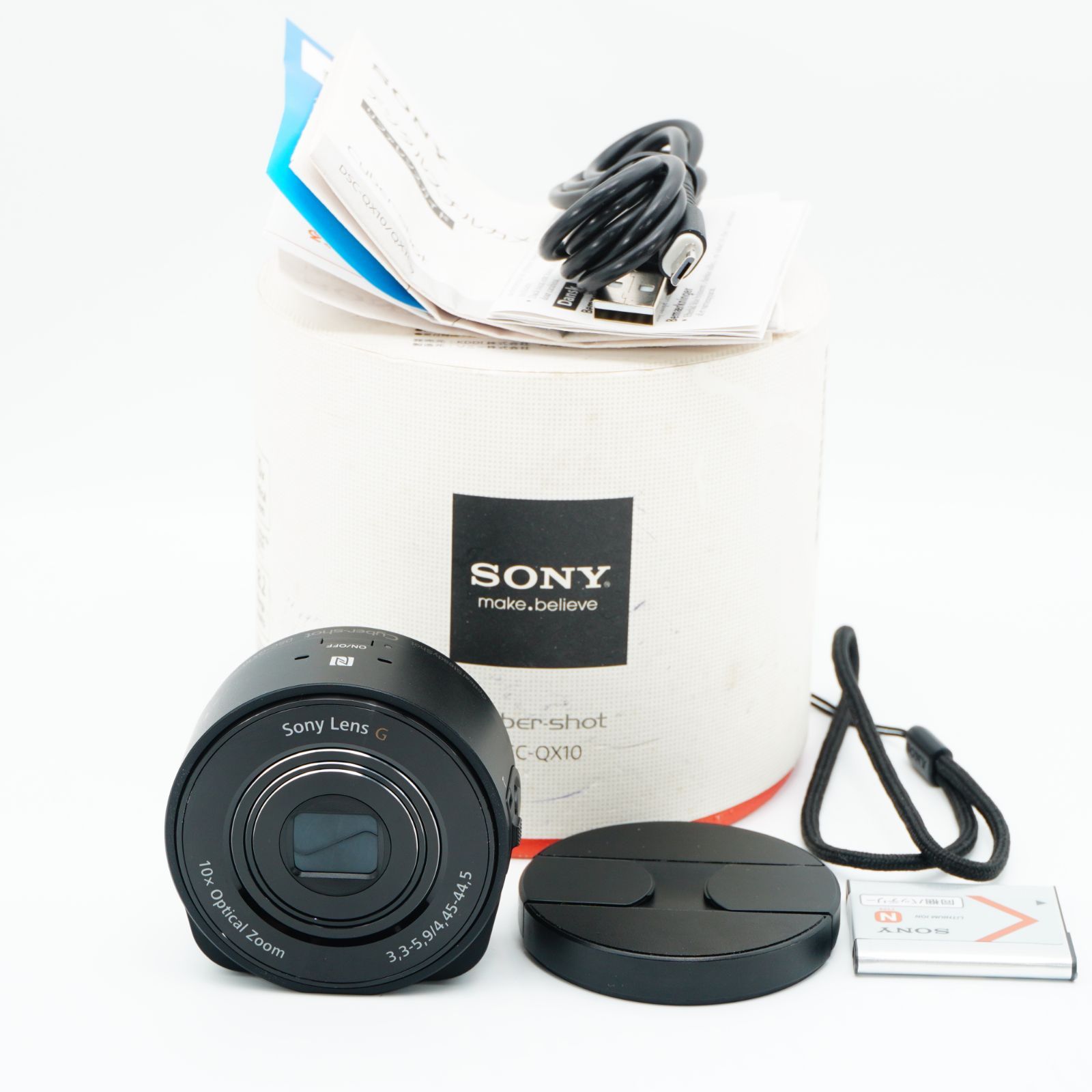 SONY Cyber-Shot DSC-QX10(B) ブラック #2605025