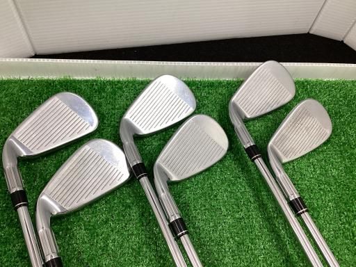 中古】 テーラーメイド M2 6S アイアンセット IR RE-AX 90 STEEL JAPAN