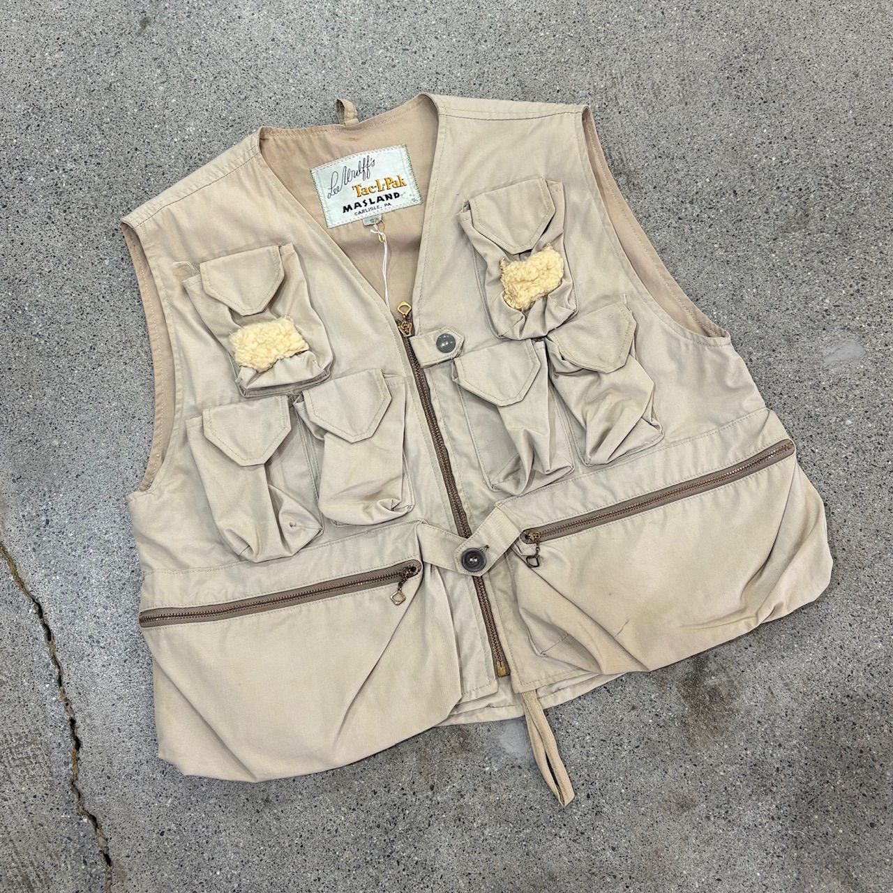 【MASLAND】50s Fishing Vest 