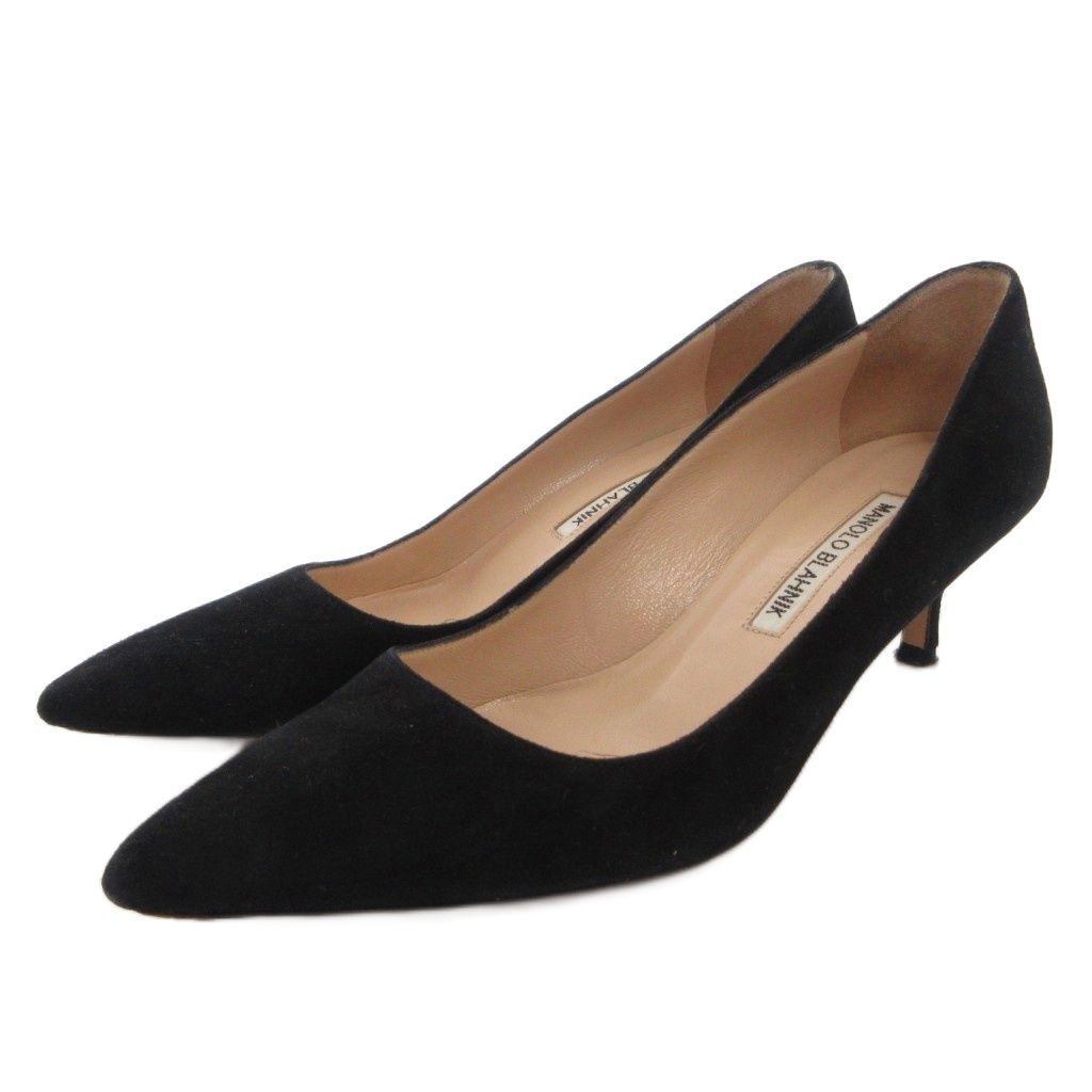マノロブラニク MANOLO BLAHNIK パンプス ポインテッドトゥ ピンヒール