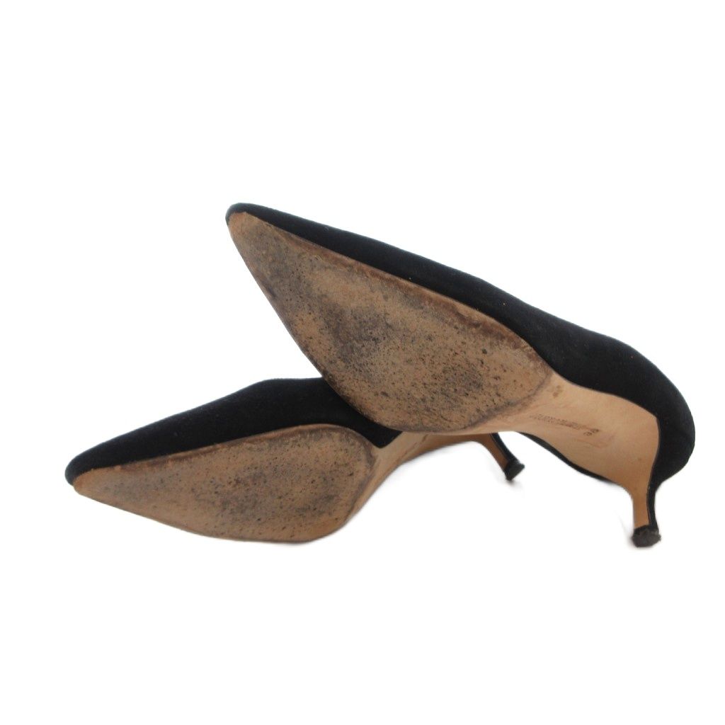 マノロブラニク MANOLO BLAHNIK パンプス ポインテッドトゥ ピンヒール