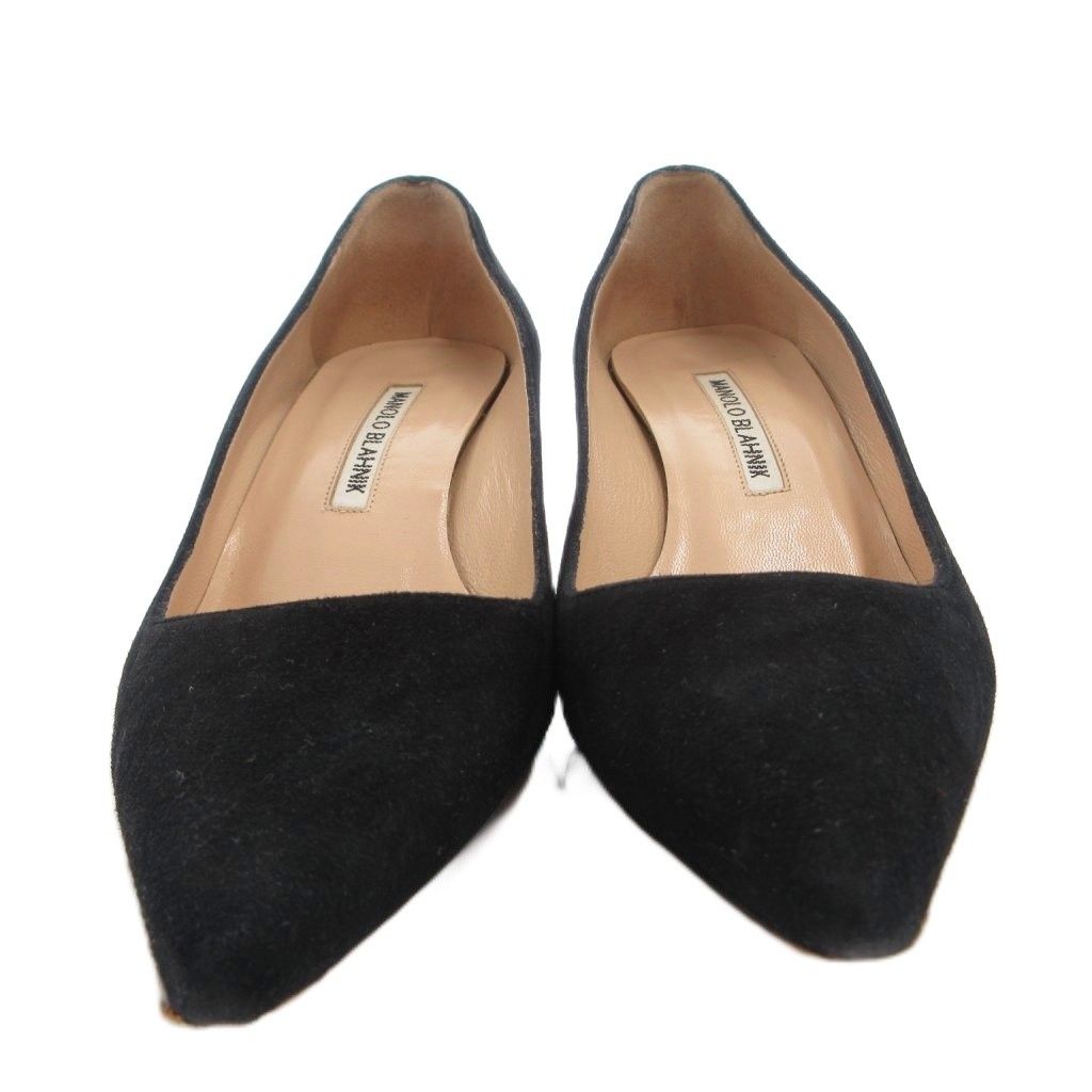 マノロブラニク MANOLO BLAHNIK パンプス ポインテッドトゥ ピンヒール