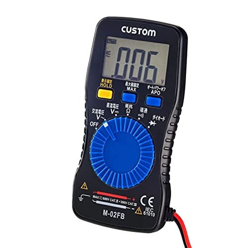 エルパ(ELPA) デジタルマルチテスター 電圧 電気 工具 LEDチェック M-02FB(沖縄・離島の方発送不可）) 131c425b